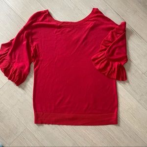 Halogen red sweater